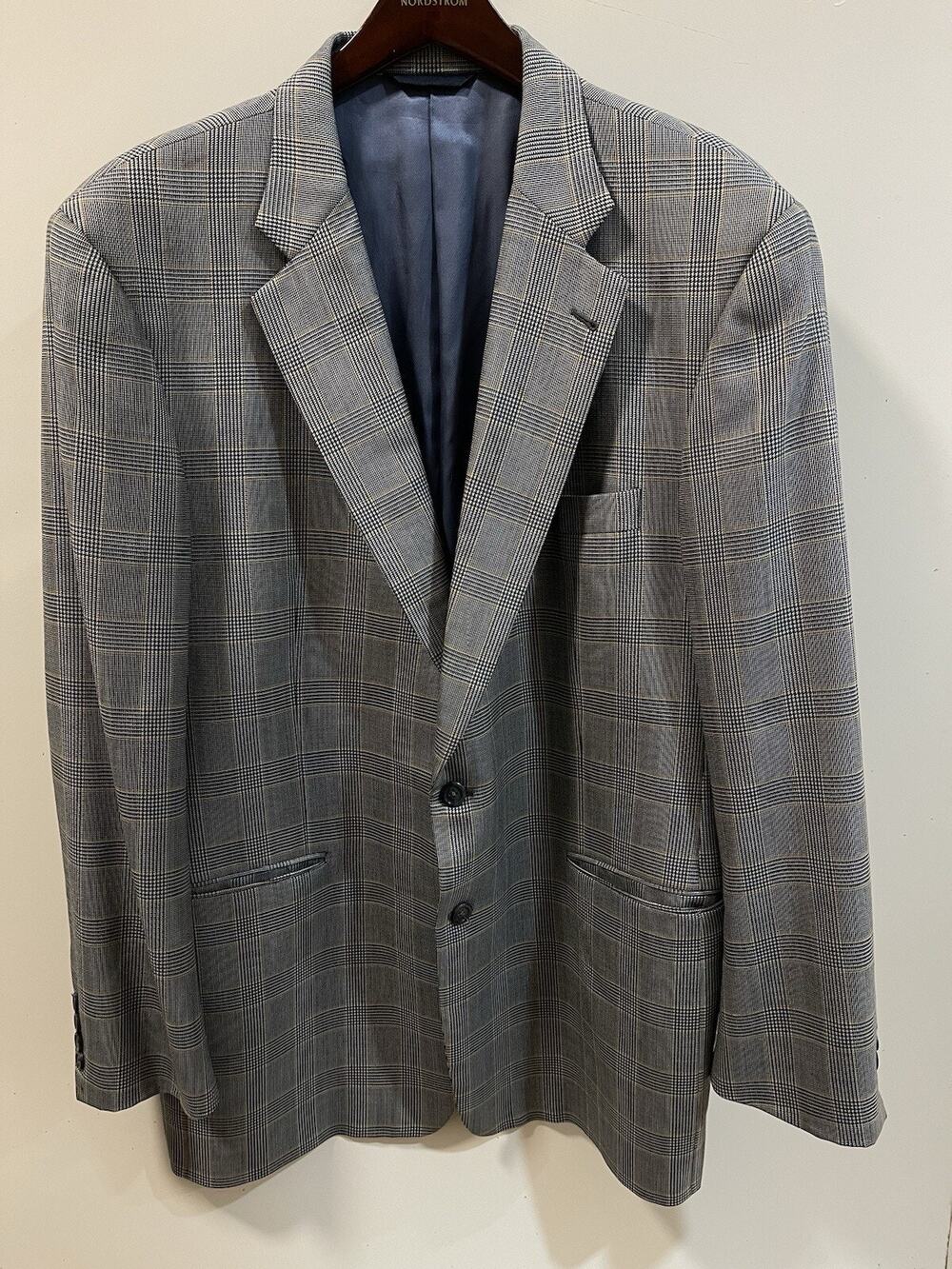 Vintage BURBERRYS James. Patrick Blazer Coat Jacket 46LG GF